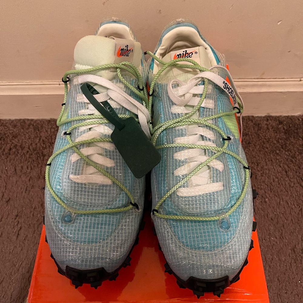 Size 11.5 - Nike Waffle Racer Vivid Sky 2019
